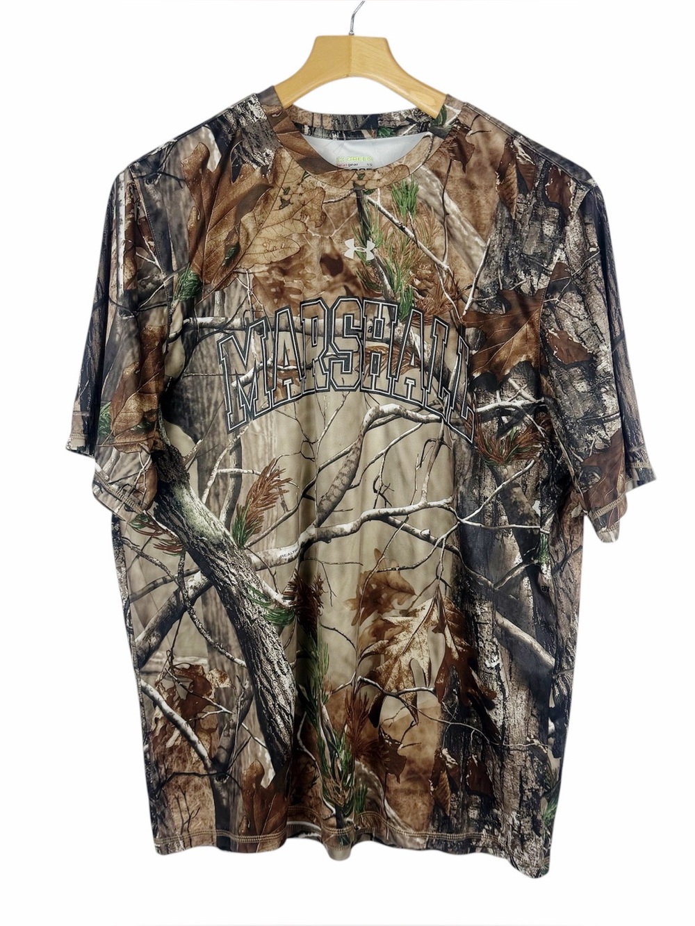 Under Armour Heatgear Loose Camouflage Marshall University Shirt Large